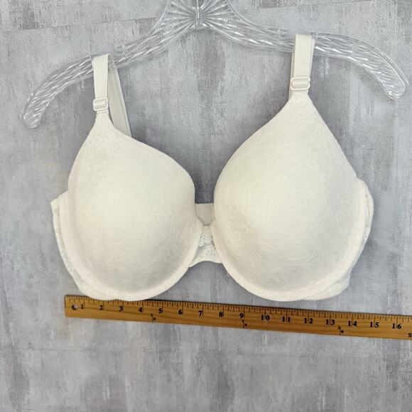 Victoria's Secret PINK Underwire Bra 38DDD Color Ivory Eyelet Lace NWOT - Picture 14 of 14